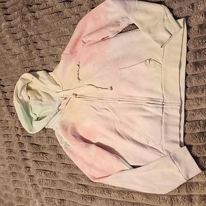 VS Pink zip up hoodie